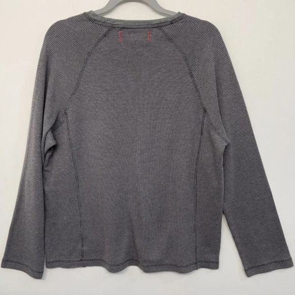 Tommy Bahama Sweater Gray Size M Long Sleeve Thermal - Picture 5 of 7